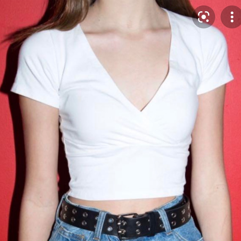 white amara top